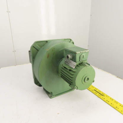 Siemens 2CW5 156-0 Geblaese 0.145kW Squirrel Cage Blower 220/440V 3340RPM Tested