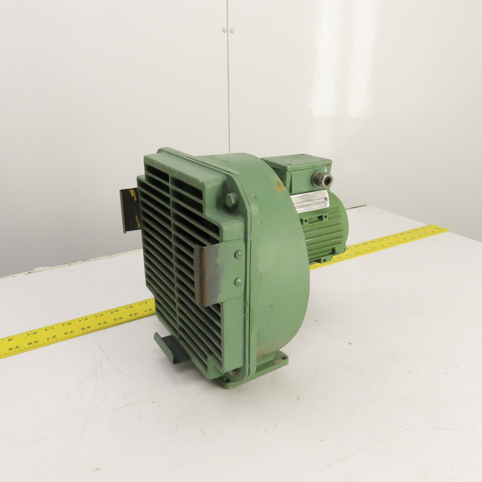Siemens 2CW5 156-0 Geblaese 0.145kW Squirrel Cage Blower 220/440V 3340RPM Tested