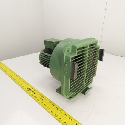Siemens 2CW5 156-0 Geblaese 0.145kW Squirrel Cage Blower 220/440V 3340RPM Tested
