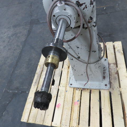 Chas. F L'Hommedieu & Sons No. 132 3HP 440V Pedestal Buffer 3400RPM 1.2" Arbor