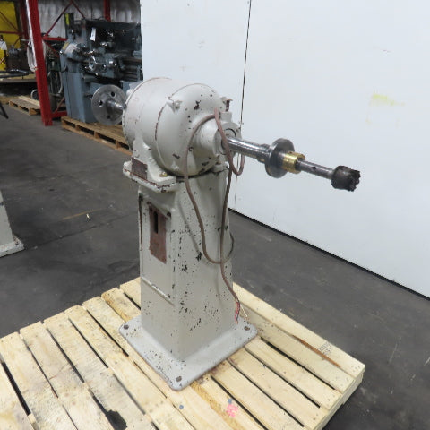 Chas. F L'Hommedieu & Sons No. 132 3HP 440V Pedestal Buffer 3400RPM 1.2" Arbor