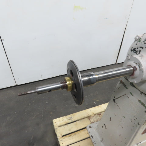Chas. F L'Hommedieu & Sons No. 132 3HP 440V Pedestal Buffer 3400RPM 1.2" Arbor
