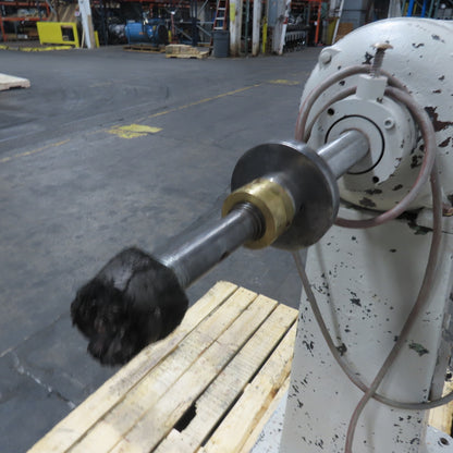 Chas. F L'Hommedieu & Sons No. 132 3HP 440V Pedestal Buffer 3400RPM 1.2" Arbor