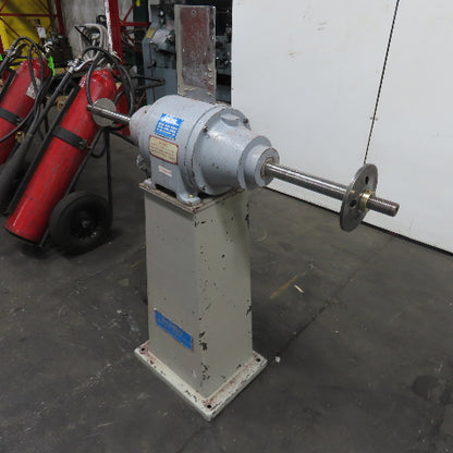 Cincinnati 202-103 Model 102 3HP 480V Pedestal Buffer 3600RPM 1-1/4" Arbor