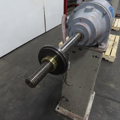 Cincinnati 202-103 Model 102 3HP 480V Pedestal Buffer 3600RPM 1-1/4" Arbor