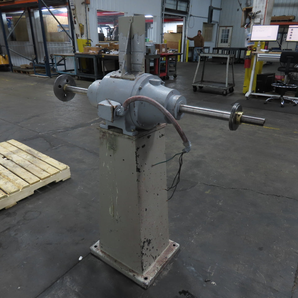 Cincinnati 202-103 Model 102 3HP 480V Pedestal Buffer 3600RPM 1-1/4" Arbor