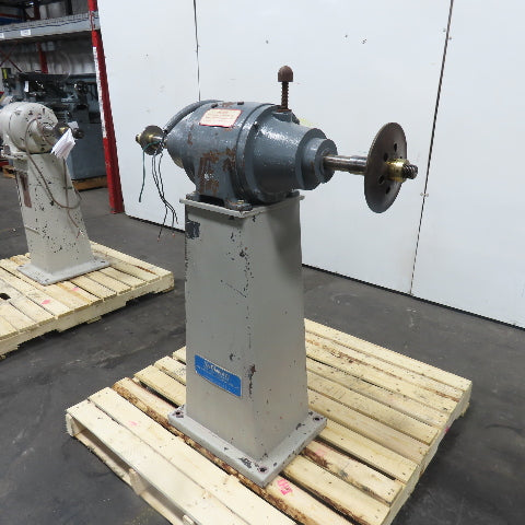 Cincinnati 202-103 Model 102 3HP 480V Pedestal Buffer 3600RPM 1-1/4" Arbor