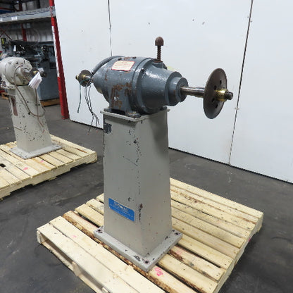 Cincinnati 202-103 Model 102 3HP 480V Pedestal Buffer 3600RPM 1-1/4" Arbor