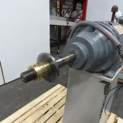 Cincinnati 202-103 Model 102 3HP 480V Pedestal Buffer 3600RPM 1-1/4" Arbor