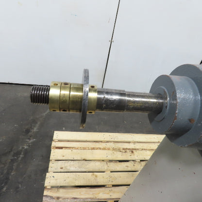 Cincinnati 202-103 Model 102 3HP 480V Pedestal Buffer 3600RPM 1-1/4" Arbor