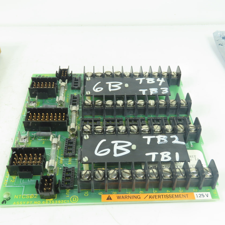 Bailey NTCS04 Control Module Termination Unit Circuit Board Network 90°