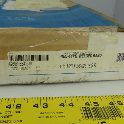 Lenox 69505NEB41510 Welded Band Saw Blade 4 11 1/2B X 3/8 025 18 SR Lot Of 3