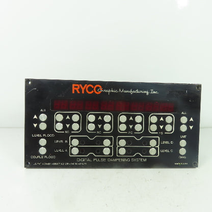 Ryco Graphic 150A-211 Digital Pulse Dampening System Control Panel