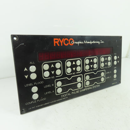 Ryco Graphic 150A-211 Digital Pulse Dampening System Control Panel
