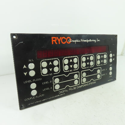 Ryco Graphic 150A-211 Digital Pulse Dampening System Control Panel