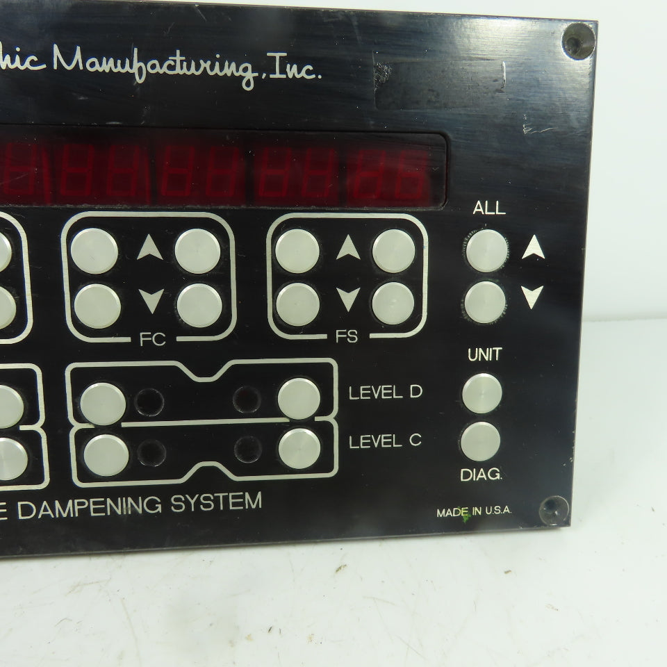 Ryco Graphic 150A-211 Digital Pulse Dampening System Control Panel
