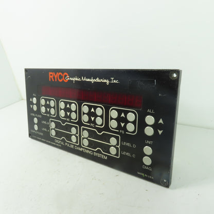 Ryco Graphic 150A-211 Digital Pulse Dampening System Control Panel