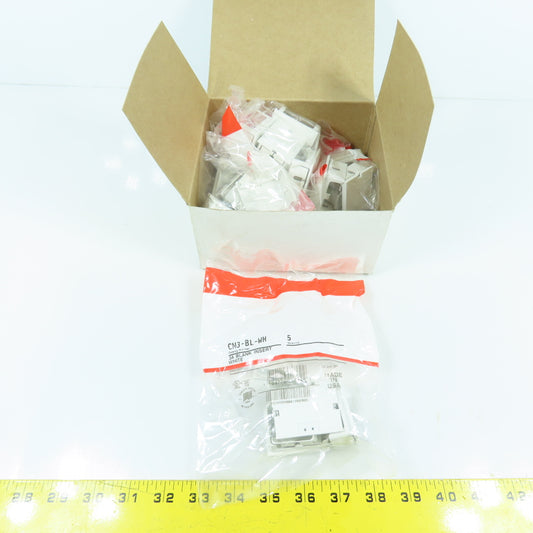 Wiremold CM3-BL-WH 3A Blank Insert (White) Lot Of 25