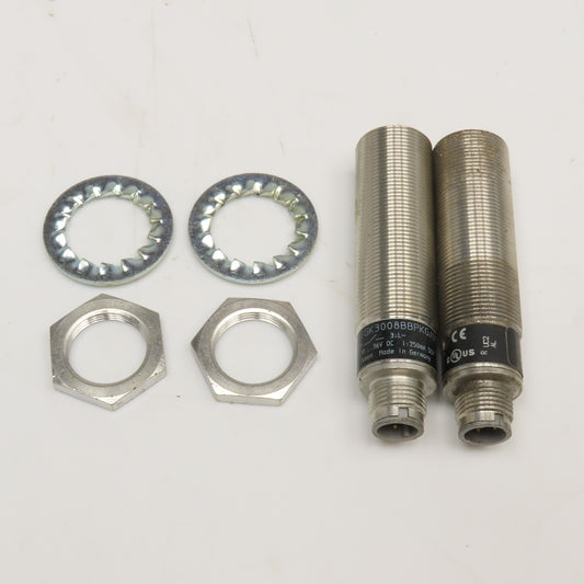 Efector IFM IGK3008BBPKG/US Inductive Proximity Sensor 10-30VDC Lot Of 2