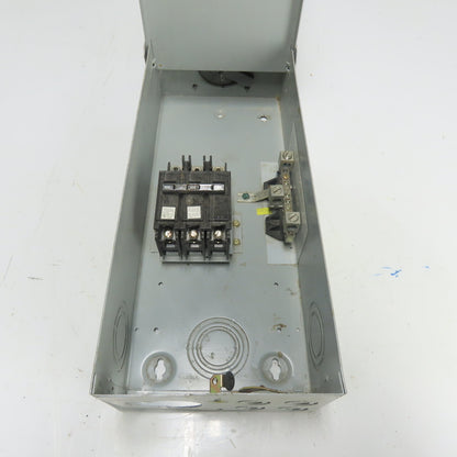 Siemens WB3100 Ser B Outdoor Breaker Enclosure Type 3R 17" x 7"