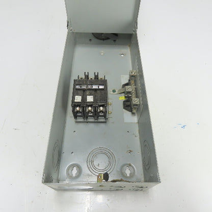 Siemens WB3100 Ser B Outdoor Breaker Enclosure Type 3R 17" x 7"