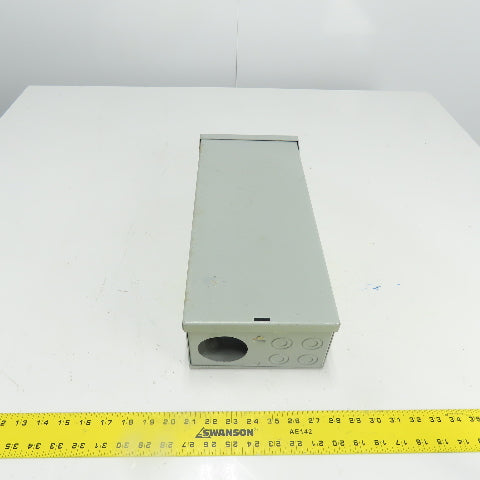 Siemens WB3100 Ser B Outdoor Breaker Enclosure Type 3R 17" x 7"