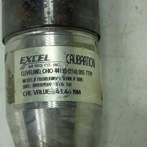 Excel Air Tool T0661030MSP3 Electric Torque Driver Nutrunner 3/8" Drive