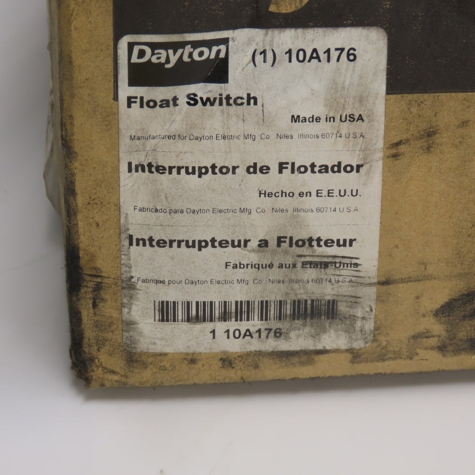 dayton 10A176 Twin Float Switch 230VAC 15A 2HP