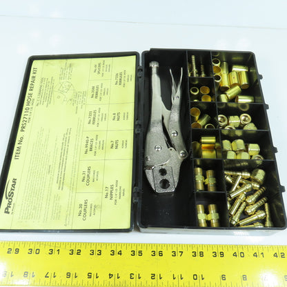 ProStar PRS27110 Gas Hose Repair Kit For 1/4" ID W/ Crimping Tool