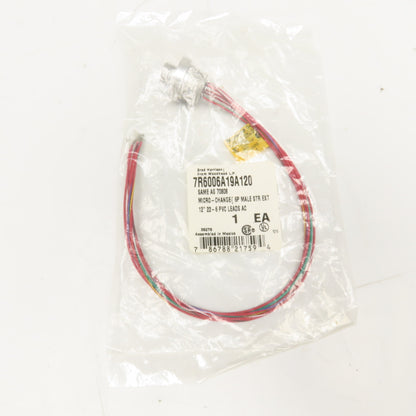 Brad Harrison 7R6006A19A120 Micro Change 6P Male Straight Circular Cord Set