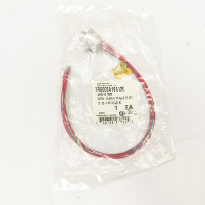Brad Harrison 7R6006A19A120 Micro Change 6P Male Straight Circular Cord Set