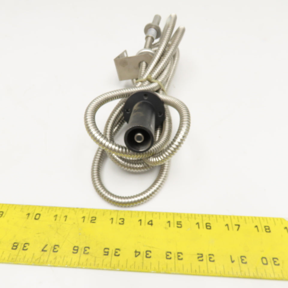 Hoya Candeo Optronics FGS5F3000UV-HT4 Metal Armored Fiber Optic Cable 3000mm