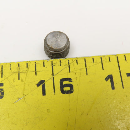 44605K231 1/8" NPT Countersunk Hex Pipe Plug Pack Of 10