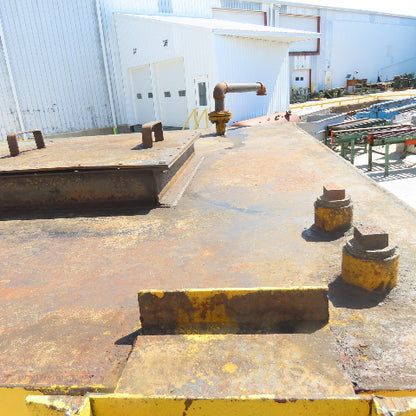 Houghton 3,000 Gallon Steel Single Wall Storage Waste Containment Oil Tank