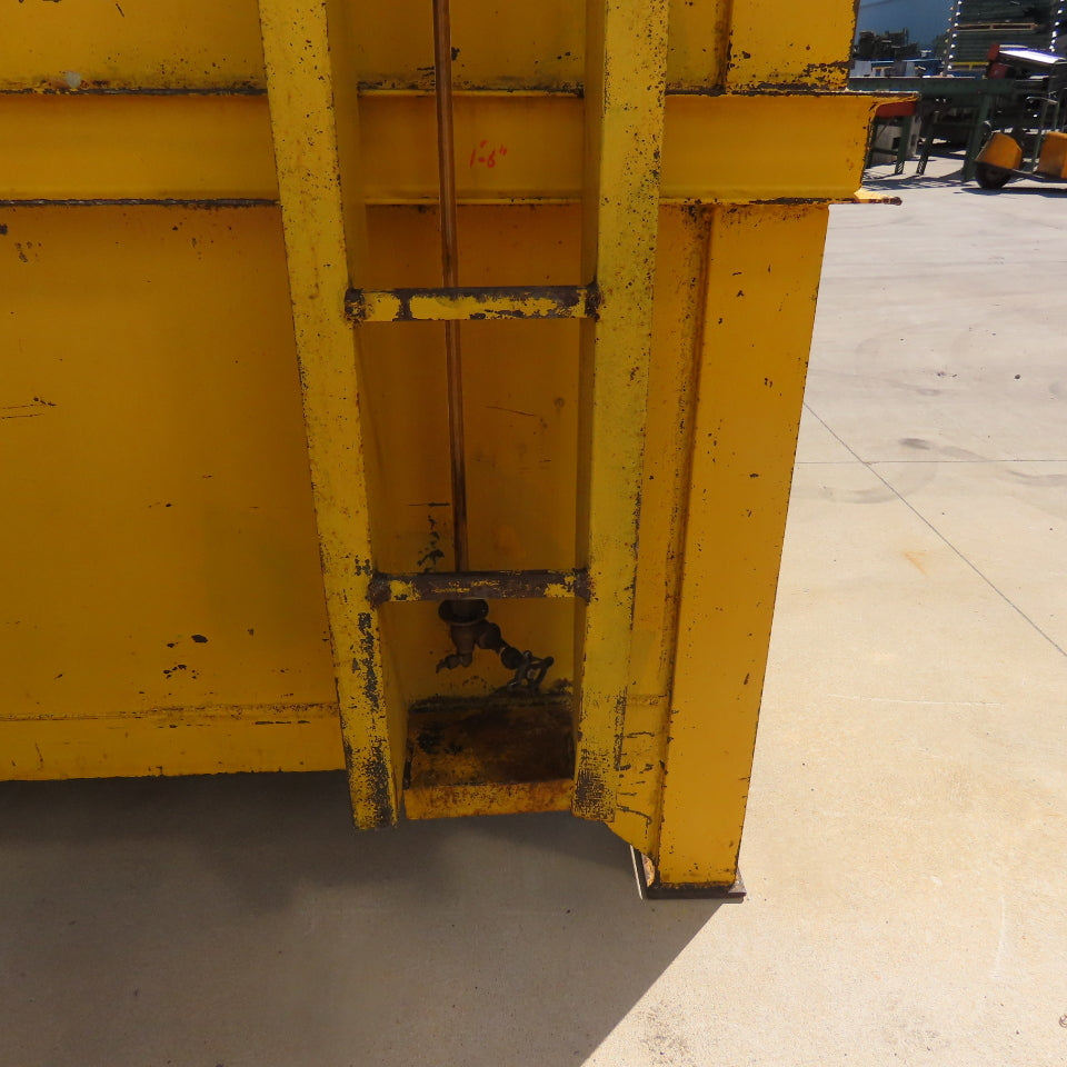 Houghton 3,000 Gallon Steel Single Wall Storage Waste Containment Oil Tank