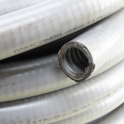 Anaconda Sealtite 3/4" x 75' Long EFST Grey Flexible Liquid-Tight Conduit