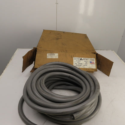 Anaconda Sealtite 3/4" x 75' Long EFST Grey Flexible Liquid-Tight Conduit