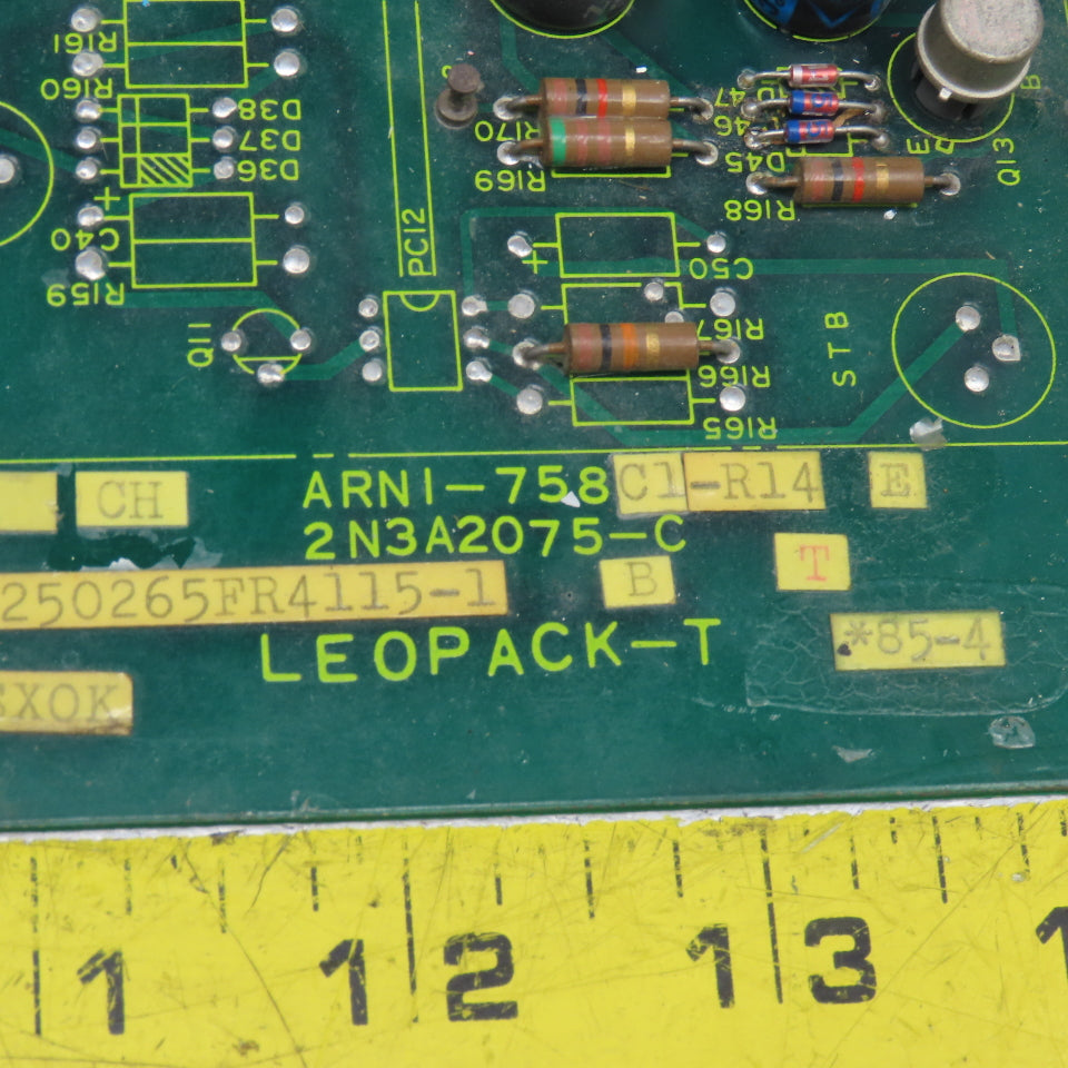 Toshiba ARNI-758 C1-R14 E Leopack-T Type LPTA Circuit Board