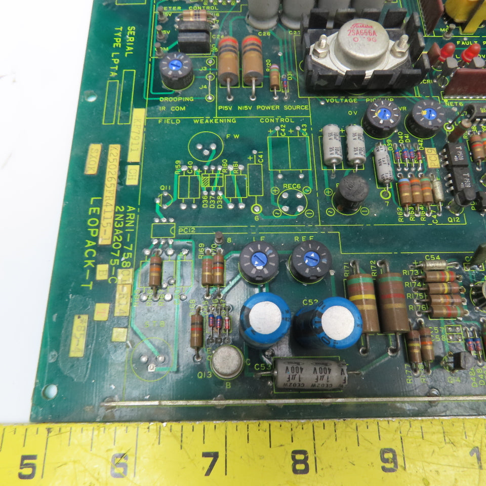 Toshiba ARNI-758 C1-R14 E Leopack-T Type LPTA Circuit Board
