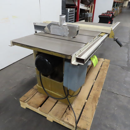 Powermatic Model 66 10" Tilting Arbor Table Saw 3Ph 230/460V W/ Extention Table