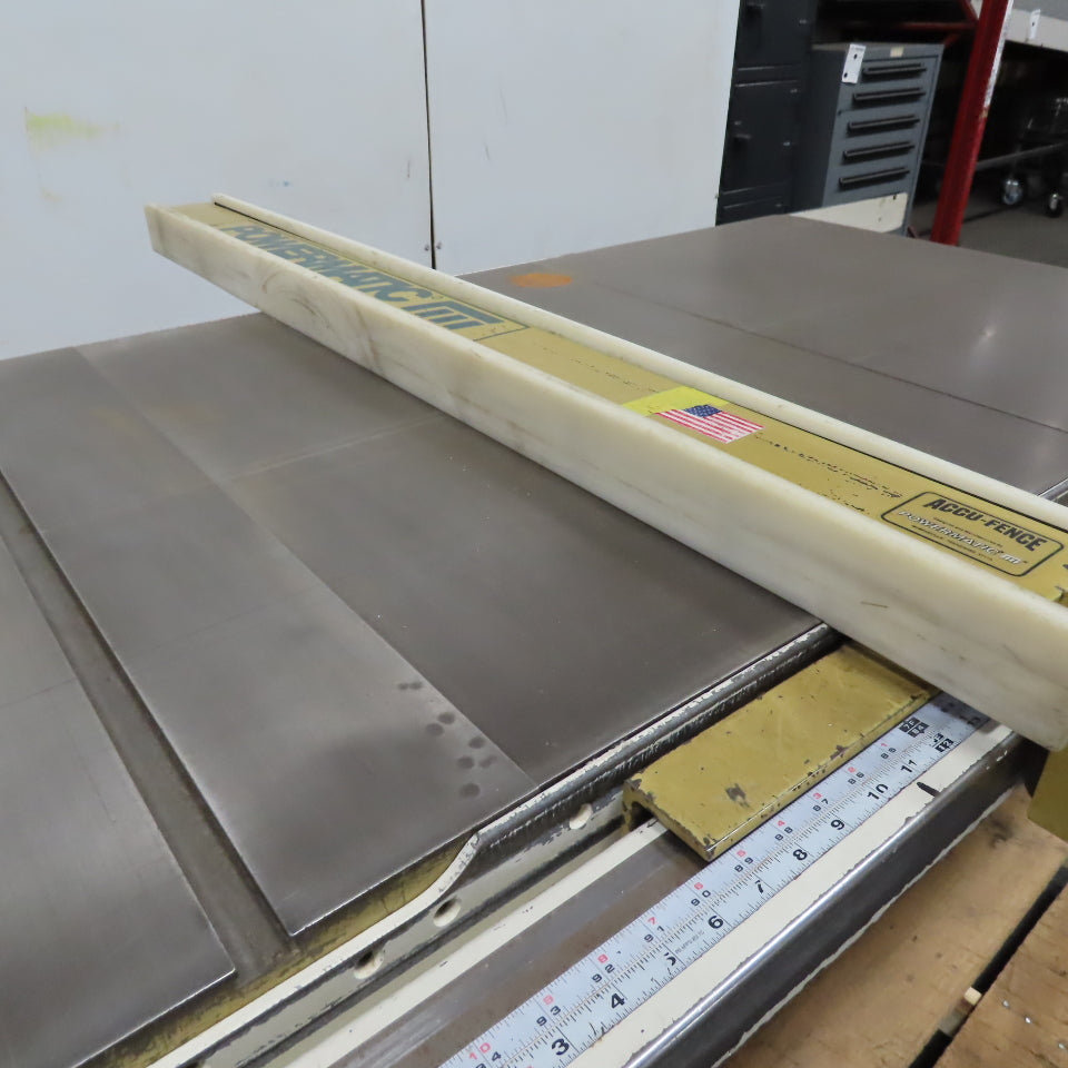 Powermatic Model 66 10" Tilting Arbor Table Saw 3Ph 230/460V W/ Extention Table