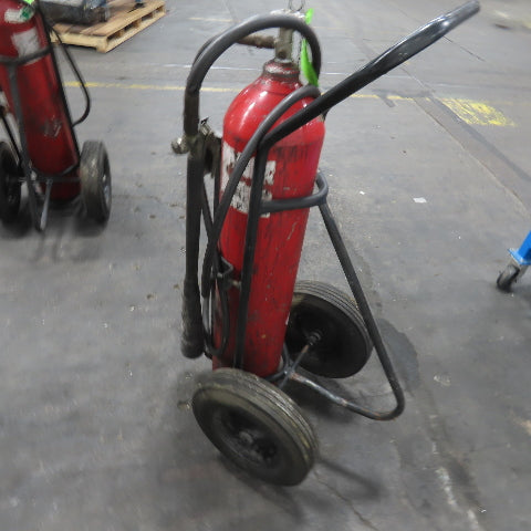Badger CD50-1 Wheeled Carbon Dioxide Co2 50lb Stored Pressure Fire Extinguisher