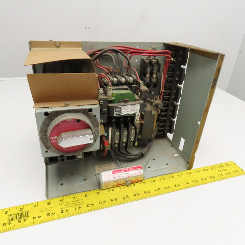 General Electric 463X0745L07 IC 7700 480V Size 1 Type FVNR Line Control Center