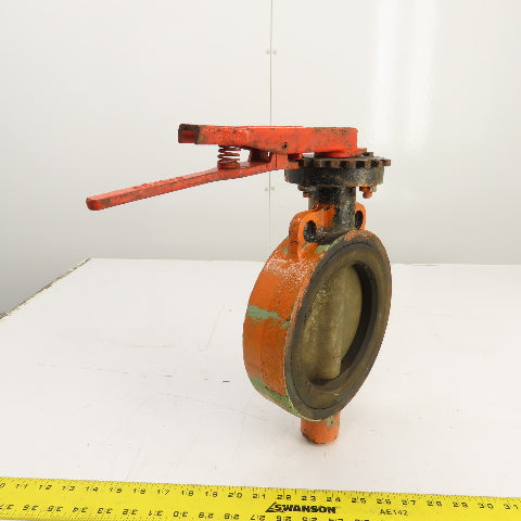 Stockham LG111CSZB 8" Adjustable Manual Gate Disc Valve (Non-Lugged) 225°F
