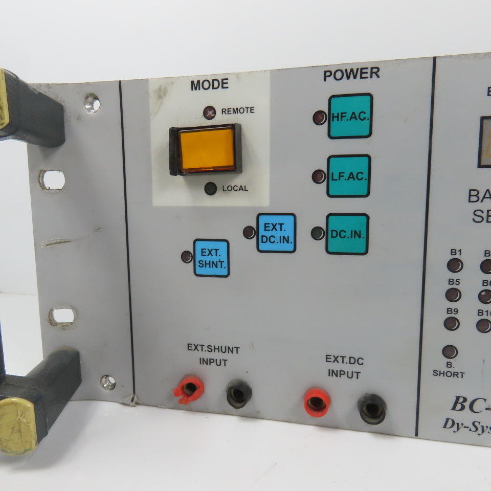 Dy-Sys Works BC-13M Power Supply Operator Control Panel W/ BC-13M/98