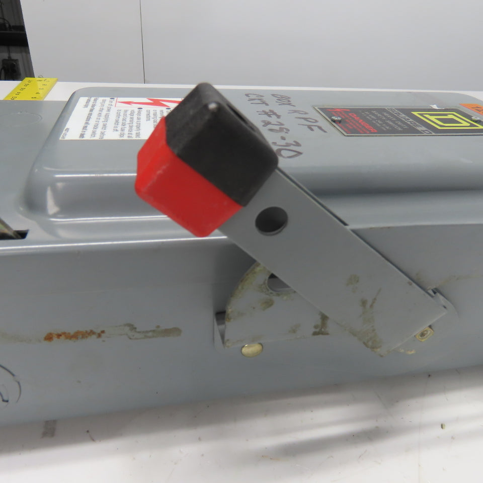 Square D H221N 30A Fusible Heavy Duty Safety Disconnect Switch 240VAC