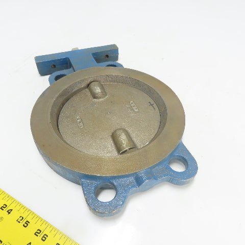 F11RN 6" Wafer Butterfly Valve FLB6