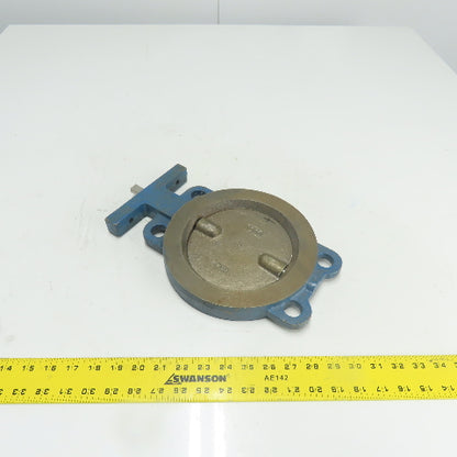 F11RN 6" Wafer Butterfly Valve FLB6