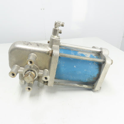 Jamesbury ST-60MS Pneumatic Spring Return Valve Actuator 150PSI Max