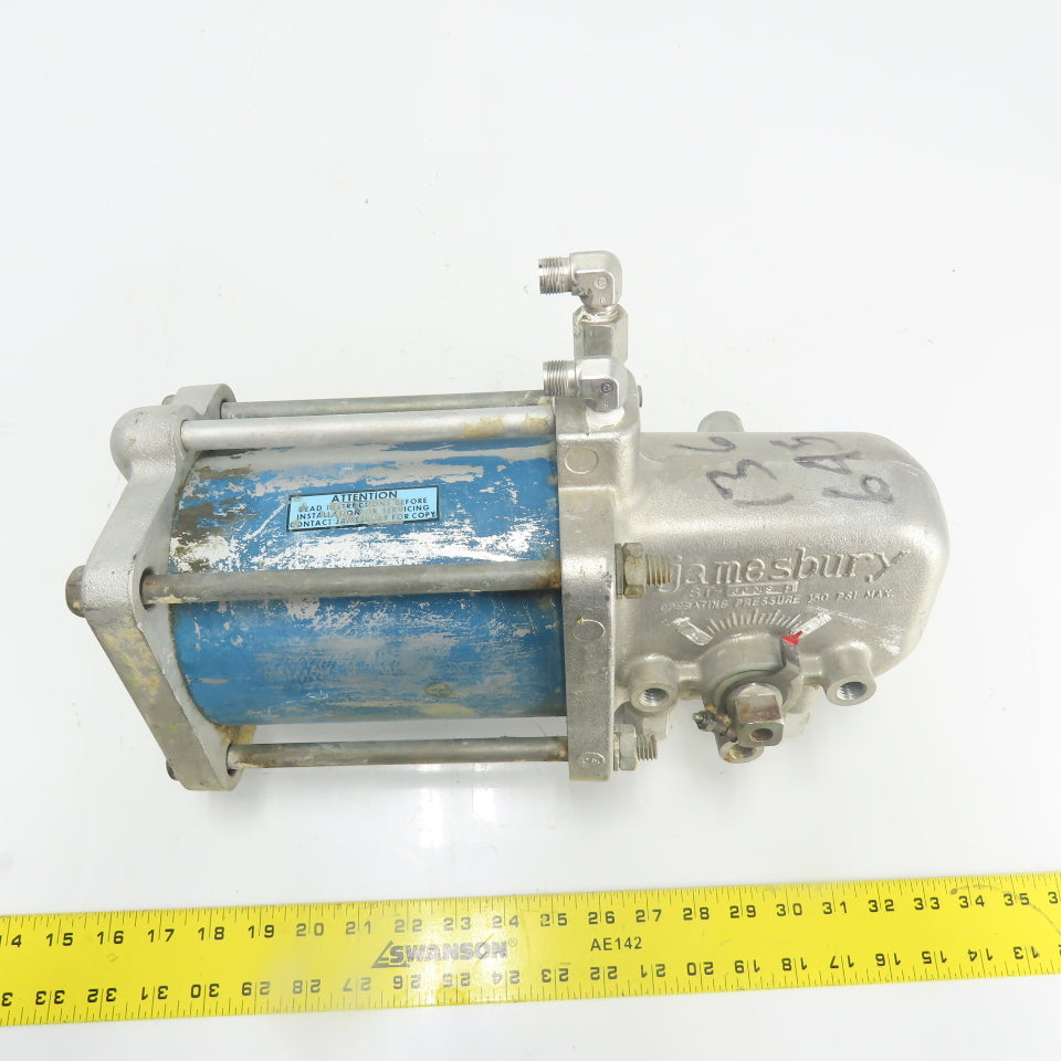 Jamesbury ST-60MS Pneumatic Spring Return Valve Actuator 150PSI Max